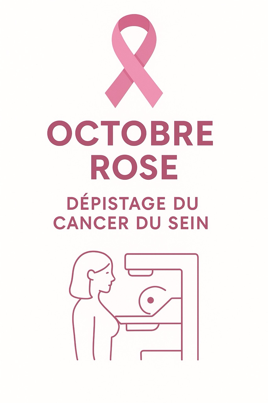 🎀 Octobre Rose : Tous ensemble pour le dépistage du cancer du sein ! 🎀 ...
